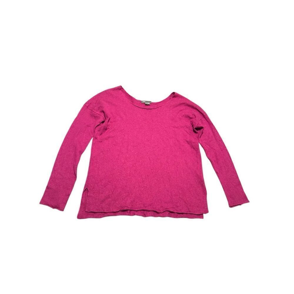 Vince fuschia pink wool cashmere sweater M pullover